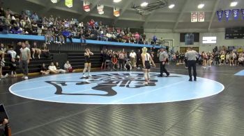 130 lbs 1st Place Match - Camden Erhardt, Vinton-Shellsburg vs Alannah Mahoney, Solon