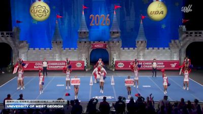 University of West Georgia [2026 Small Coed Division I Finals] 2026 UCA & UDA College Cheerleading and Dance Team National Championship