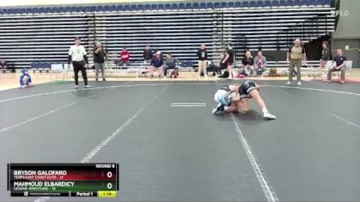 105 lbs Round 6 (10 Team) - Bryson Galofaro, Terps East Coast Elite vs Mahmoud Elbardicy, Legend Wrestling