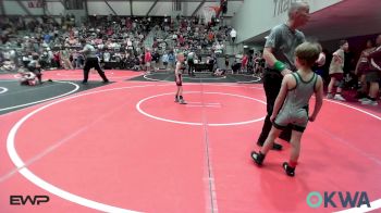 46 lbs Consi Of 8 #2 - Grant McInerney, Brushy Wrestling Club vs Tucker Hawkins, Eufaula Ironheads Wrestling Club