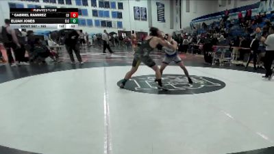 165 lbs Cons. Round 6 - Elijah Jones, El Capitan vs Gabriel Ramirez, Chula Vista