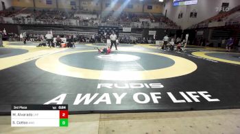 107 lbs 3rd Place - Maya Alvarado, Lake Highland Prep vs Suhaila Cotton, Phillips Andover