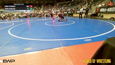 105 lbs Round Of 32 - John Thomas, CIWC-Team Intensity vs John Duncan, F-5 Grappling