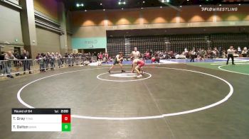 132 lbs Round Of 64 - Ty Gray, Tuttle vs Thomas Dalton, Green River