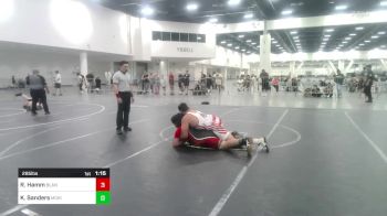 285 lbs Quarterfinal - Rylan Hamm, Blanding Pride vs Kitkah Sanders, McKinleyville Panthers