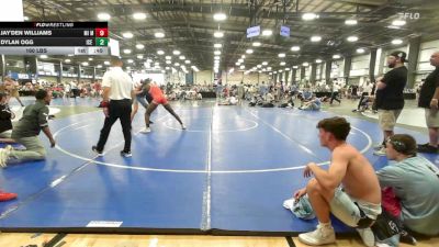 170 lbs Rr Rnd 1 - Ashton Delaney, MI MAFIA (COBRA MAFIA) vs Jaxsin Prater, ICE Wrestling Gold