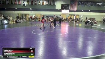 155 lbs Cons. Semi - Clair Priebe, Independence vs Lilly Ness, Williamsburg