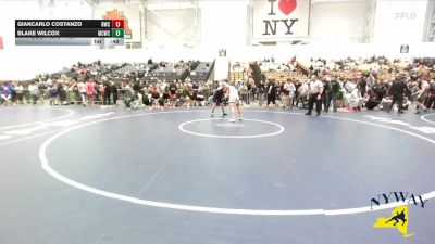 150 lbs Cons. Round 2 - Blake Wilcox, Mat Creatures Wrestling Club vs Giancarlo Costanzo, ROC Wrestling Club