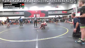 70 lbs Round 4 - Griffin Rush, Unaffiliated vs Clayton Poynter, Eastside Youth Wrestling