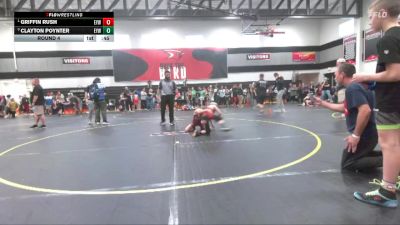 70 lbs Round 4 - Griffin Rush, Unaffiliated vs Clayton Poynter, Eastside Youth Wrestling