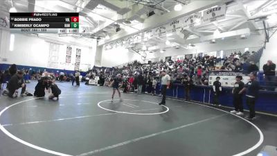 100 lbs Cons. Round 1 - Kimberly Ocampo, Rowland vs Bobbie Prado, Vista Del Lago