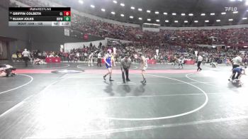 135 lbs Champ. Round 2 - Elijah Joles, River Valley Youth Wrestling vs Griffin Colbeth, Clear Lake