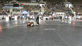 7A 165 lbs Cons. Round 3 - Tristan Walker, Robertsdale vs Windsor Jones, Davidson HS