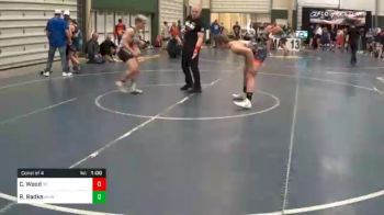 130 lbs Consolation - Carson Wood, Boone Central vs Riley Radke, Missouri Valley Wrestling Club