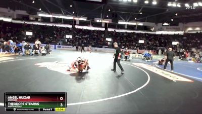 215 lbs Cons. Round 4 - Theodore Stearns, North Kitsap vs Angel Huizar, Granger