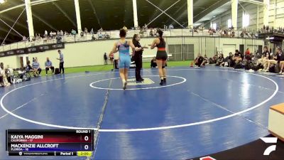 118 lbs Round 1 (8 Team) - Stevie Joyce Martin, California vs Paola Ramirez, Florida