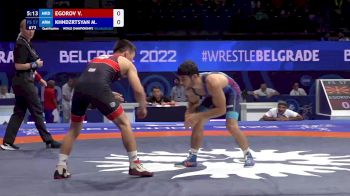 57 kg Qualif. - Vladimir Egorov, North Macedonia vs Manvel Khndzrtsyan, Armenia
