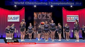 Vancouver All Stars - Black Ice [2025 L7 International Open Coed Non Tumbling Finals] 2025 The Cheerleading Worlds