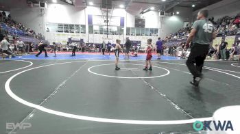 46-49 lbs Consi Of 8 #2 - Easton Weeks, Hulbert vs Xander Dixon, Mannford Pirate Youth Wrestling