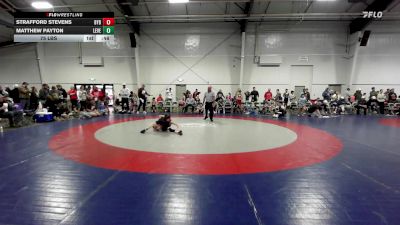 75 lbs Rr Rnd 3 - Strafford Stevens, Backyard Brawlers Black ES vs Matthew Payton, Level Up Wrestling ES
