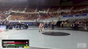 D1-175 lbs Semifinal - Matthew Gazda, Chandler vs Jacob Rodgers, Liberty