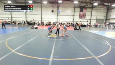 152 lbs Consi Of 16 #2 - Sierra Willis, PA vs Elizabeth Townsend, MS