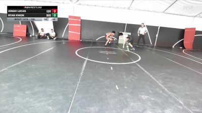 126 lbs Cons. Round 2 - Jonah Lucas, La Quinta High School vs Ryan Kwon, Beverly Hills High School
