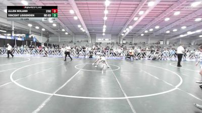 70 lbs Rr Rnd 1 - Allen Boland, Shore Thing Sharks vs Vincent Lissenden, Ruthless Black