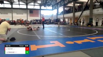 138-148 lbs Round 2 - Jack Donovan, Meridian Hawks Youth Wrestling vs Jaxton Carroll, Vandalia Jr WC