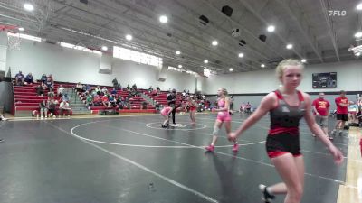 115 lbs Round 4 (12 Team) - Alexis Wall, Heartland Eagles vs Brylie Bussing, Rough Riders