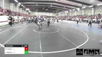 83 lbs Consolation - Wilder Kelsey, Stout Wrestling Academy vs Jorrdan Salazar, Duran Elite