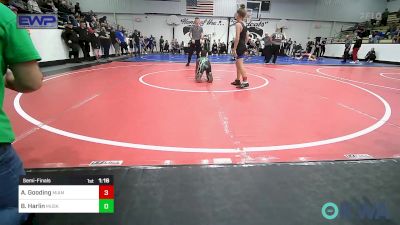 80 lbs Semifinal - Ayiden Gooding, Miami vs Bryce Harlin, Muskogee Rougher Youth Wrestling