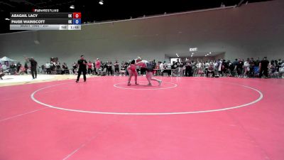 207 lbs Champ. Round 1 - Abagail Lacy, OK vs Paige Wainscott, OK