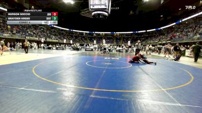 252 lbs Consy 4 - Hudson Soccio, Juniata vs Brayden Krebs, Southern York