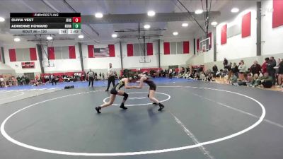120 lbs Champ. Round 2 - Olivia Vest, Idaho Falls vs Adrienne Howard, Kuna
