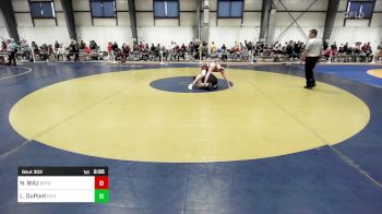 197 lbs Round Of 16 - Nick Blitz, Springfield vs Luke DuPont, New York University