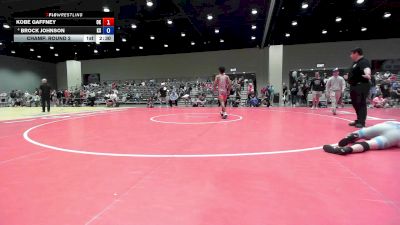 144 lbs Champ. Round 2 - Kobe Gaffney, OK vs Brock Johnson, KS