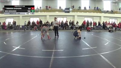 133 lbs Champ. Round 2 - Ben Edwards, Trine vs Trenden Bashore, Olivet