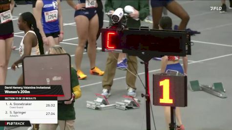Women's 200m Open, Prelims 16