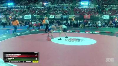 Cons. Round 2 - Ty Borge, Colstrip vs Kohner Shipman, Malta / Whitewater