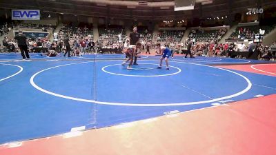 83 lbs Quarterfinal - Zachariah Park, Bartlesville Wrestling Club vs Elijah Alexander, Midwest City Bombers Youth Wrestling Club