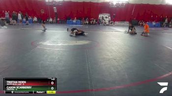 106 lbs Round 1 (16 Team) - Tristan Moen, White Bear Lake vs Cason Scarberry, Creston