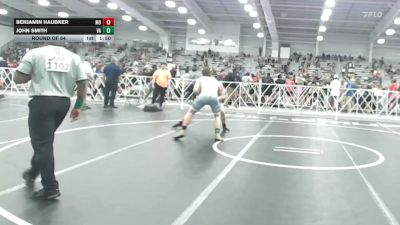 182 lbs Round Of 64 - Benjamin Haubner, MO vs John Smith, VA