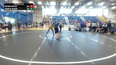 175 lbs Champ Round 1 (16 Team) - Hayden Taylor, Socs vs Adam Al Saaldi, Oviedo WC