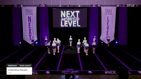 Cheerletics Royalty - Day 1 [2023 Maleficent Youth Level 2] 2023 Next Level Nationals-Providence