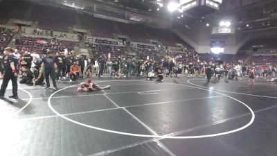 49.3-52.6 lbs Quarters - Samantha OHara, Pikes Peak Warriors Wrestling vs Livi-Ana Pacheco, Steel City Reloaded Wrestling Club