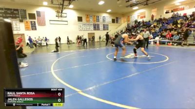 165 lbs Cons. Round 4 - Raul Santa Rosa, Santa Paula vs Jalen Gallegos, Diamond Ranch