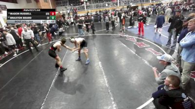 144 lbs Cons. Round 4 - Braxton Beard, Central Valley vs Mason Russell, Othello