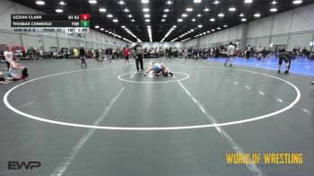 80 lbs Rr Rnd 5 - Uzziah Clark, OK Elite 12U Black vs Thomas Cisneroz, Powerhouse Elite 12U