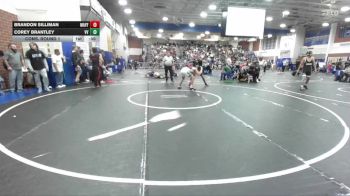157 lbs Cons. Round 1 - Corey Brantley, Victor Valley vs Brandon Silliman, Mayfair